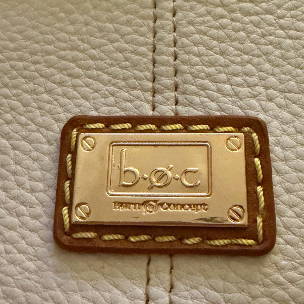 b.o.c. Cream and Brown Women's Bag